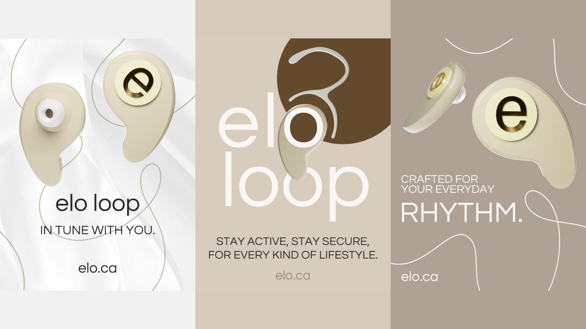 Elo | Wireless Earbuds Brand Concept & Interactive Web Design