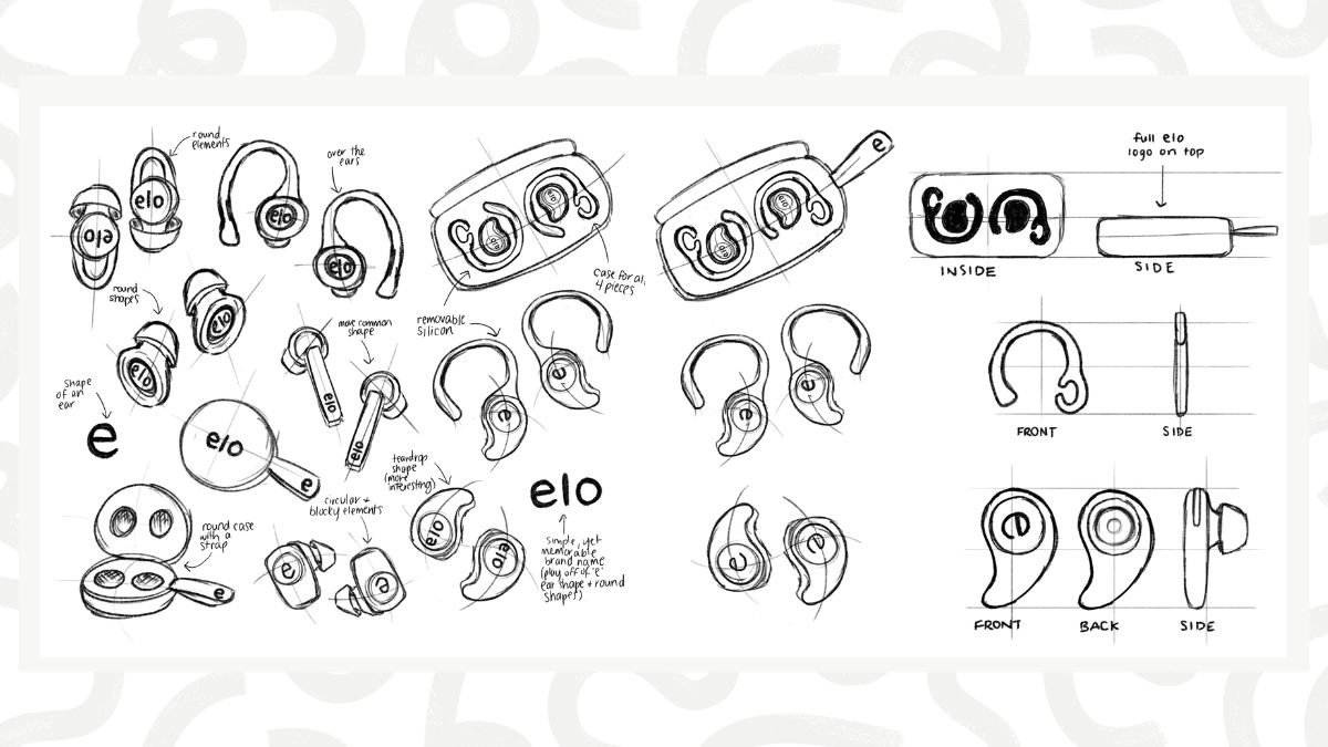 Elo | Wireless Earbuds Brand Concept & Interactive Web Design