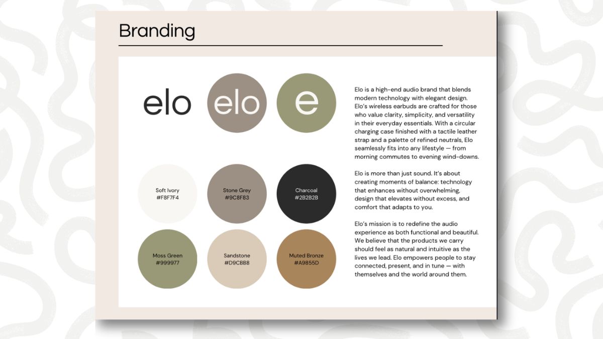 Elo | Wireless Earbuds Brand Concept & Interactive Web Design