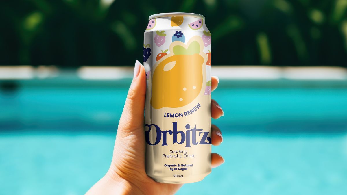 Orbitz | Prebiotic Beverage Brand Identity
